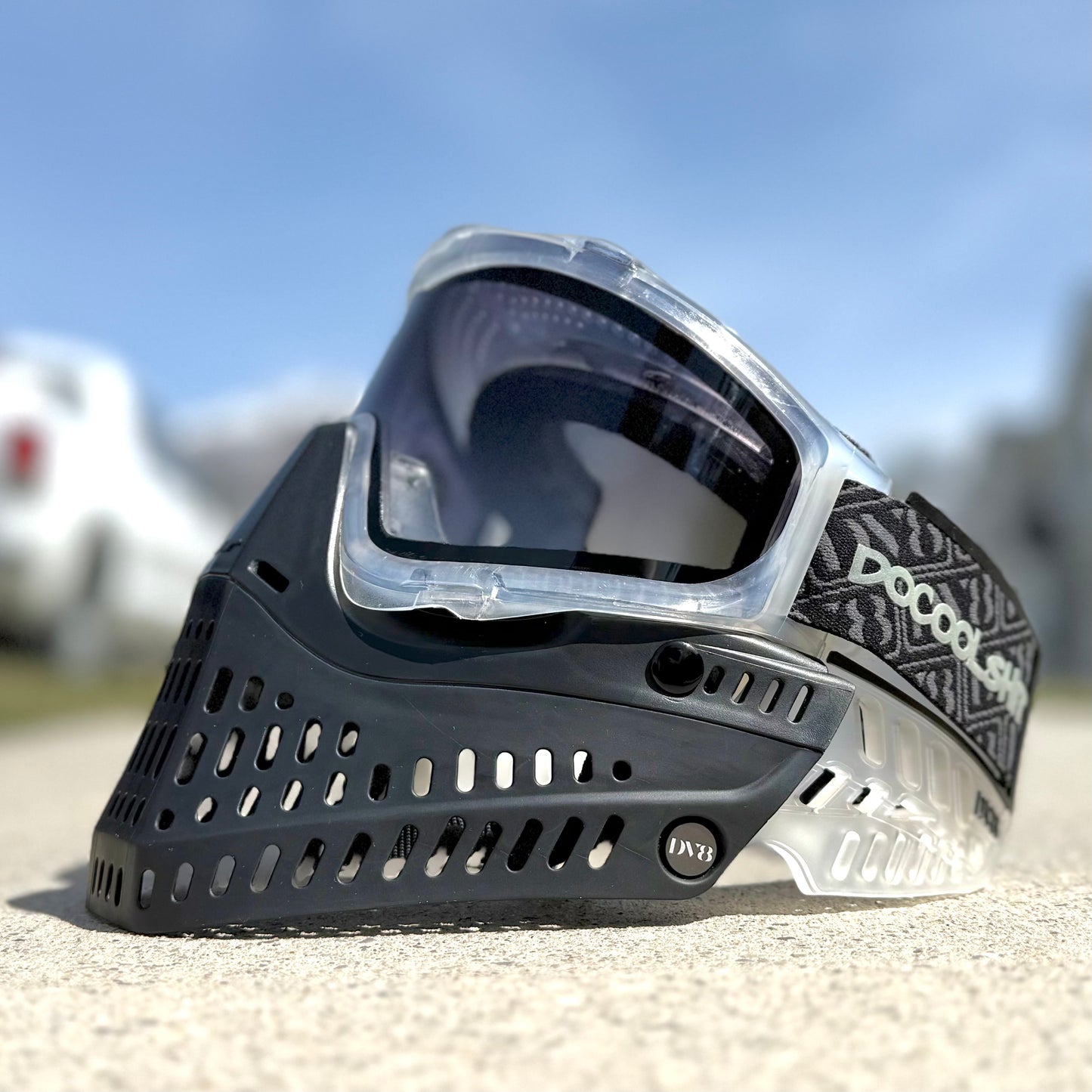 DV8 Clear and Black