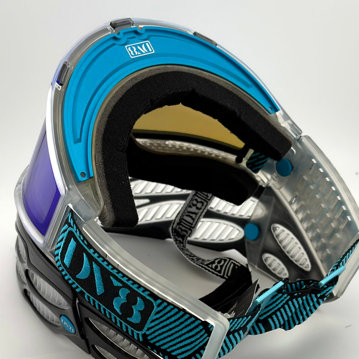 Flex 9 JT Goggles: Clear Black Clear V1