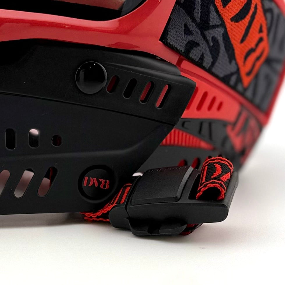 DV8 Red Sticker Bomb Proflex