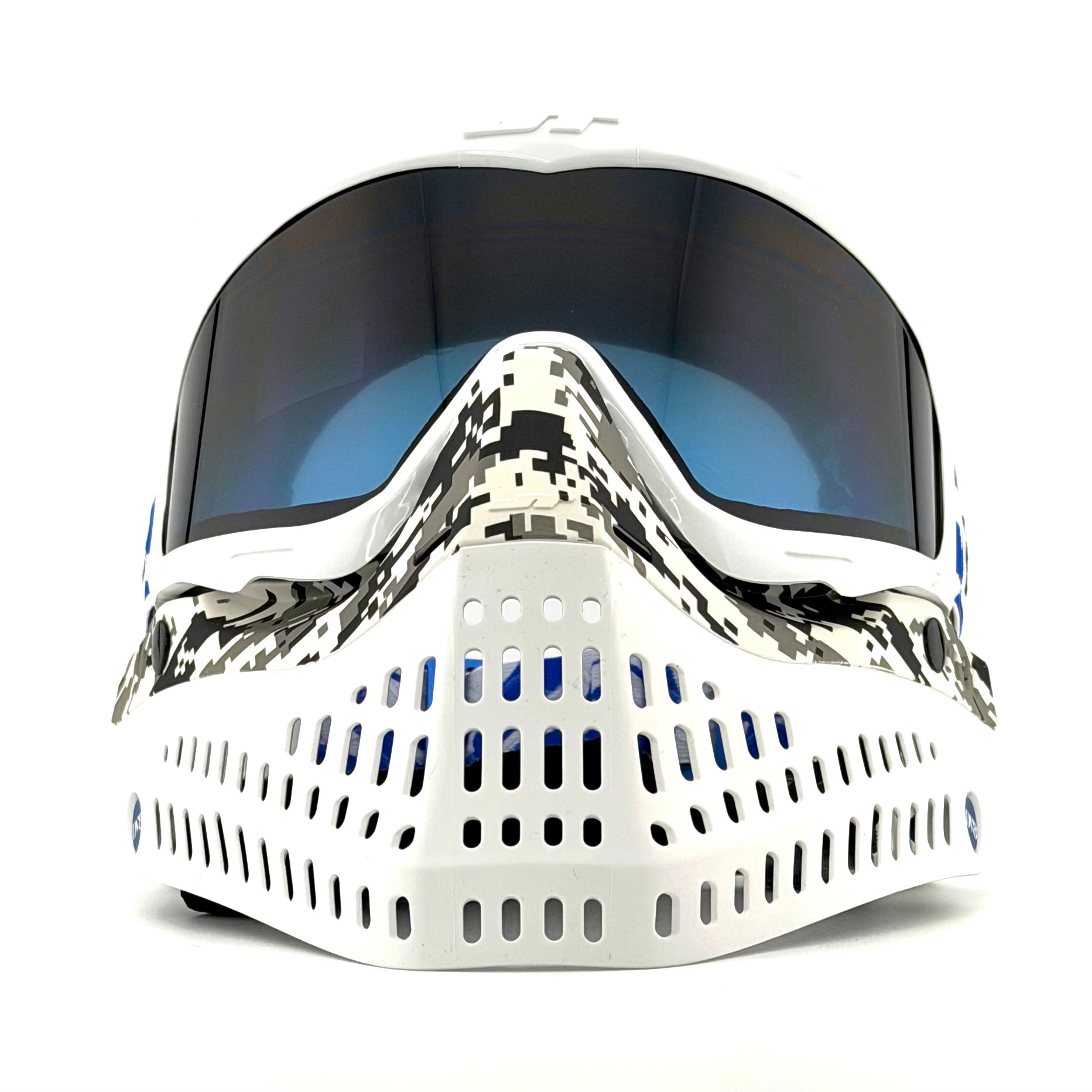 DV8 White / Blue Custom Proflex – DV8 Paintball