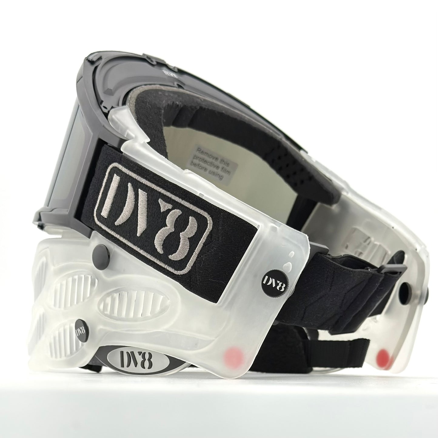 DV8 Custom Clear Flex 8 w/ Black THINS