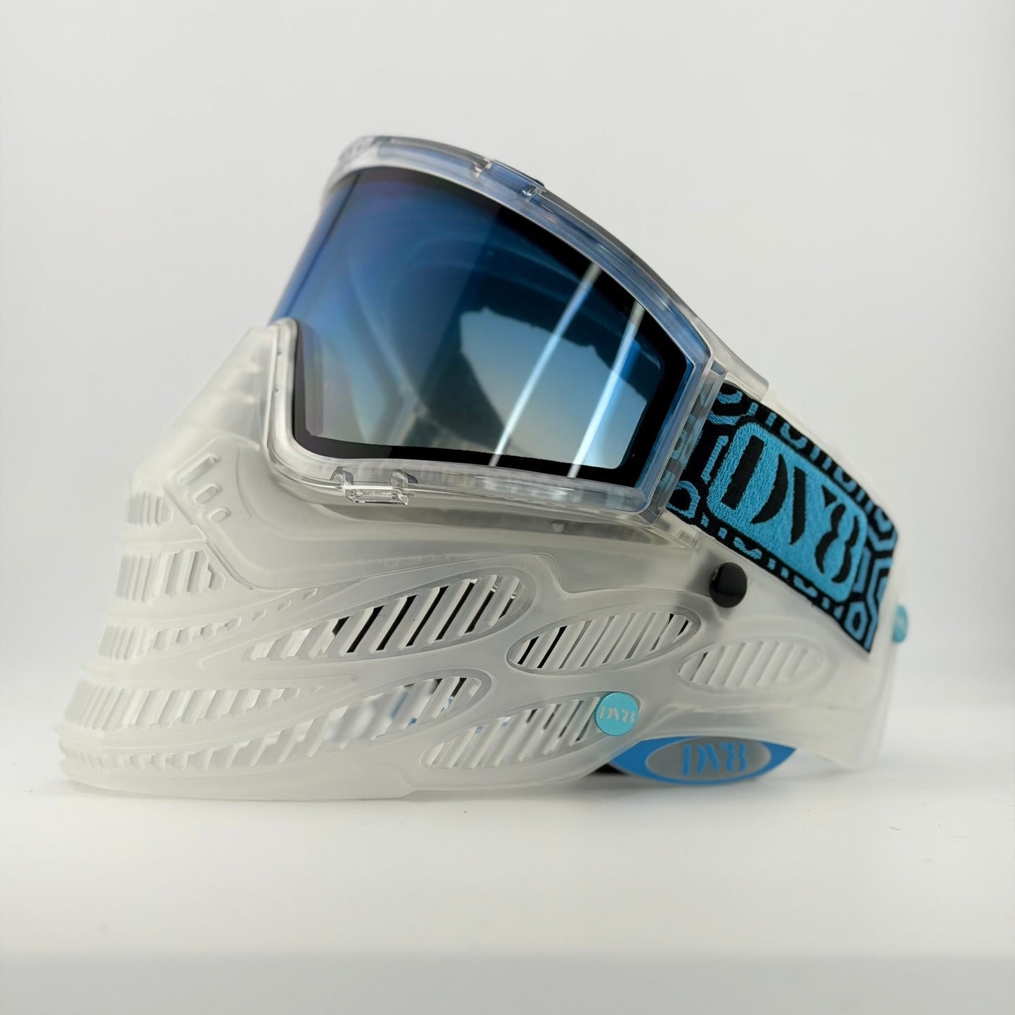 DV8 Custom Clear and Light Blue Flex 8