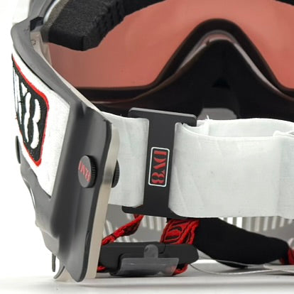 DV8 Custom Black w/ White and Red Flex 8