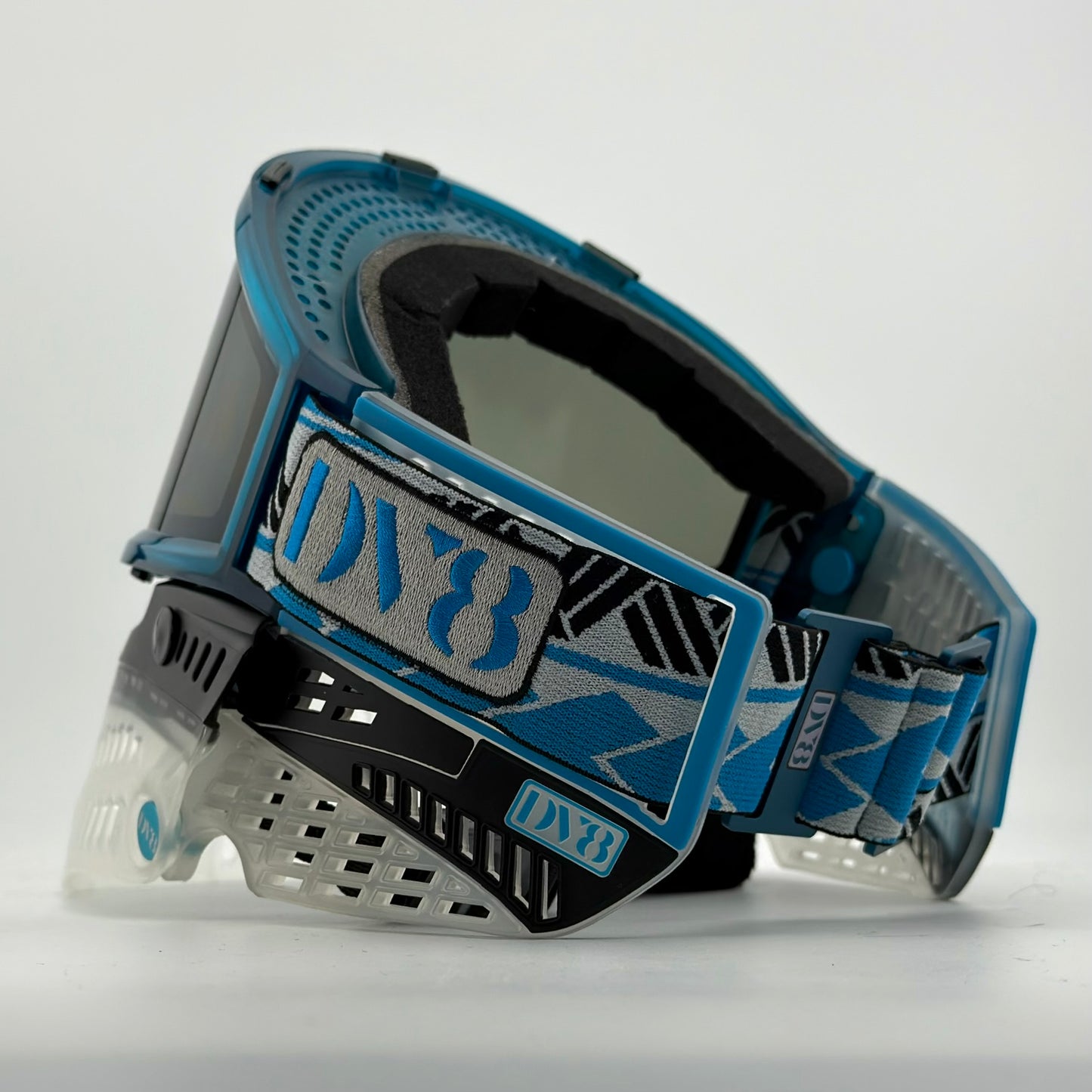 DV8 Custom Space Blue and Clear Proflex w/ V3s and THINs