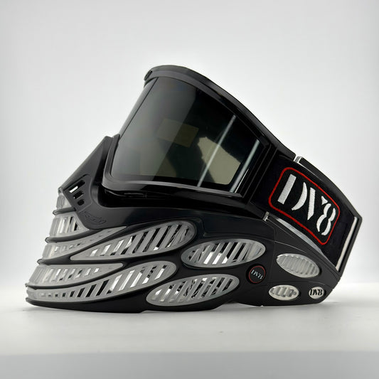 Flex 9 JT Goggles: Black THINs w/ Black and Clear V1