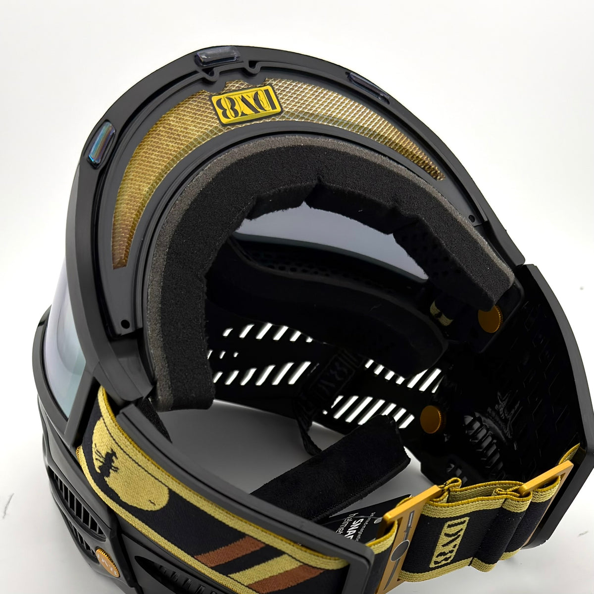 Flex 9 JT Goggles: Black and Gold Samurai