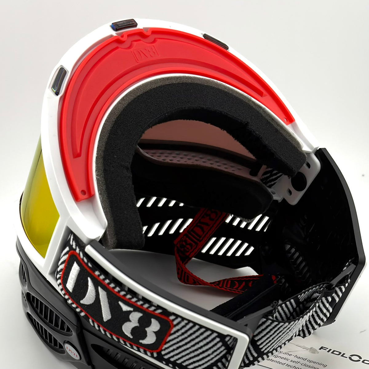 Flex 9 JT Goggles: White and Black