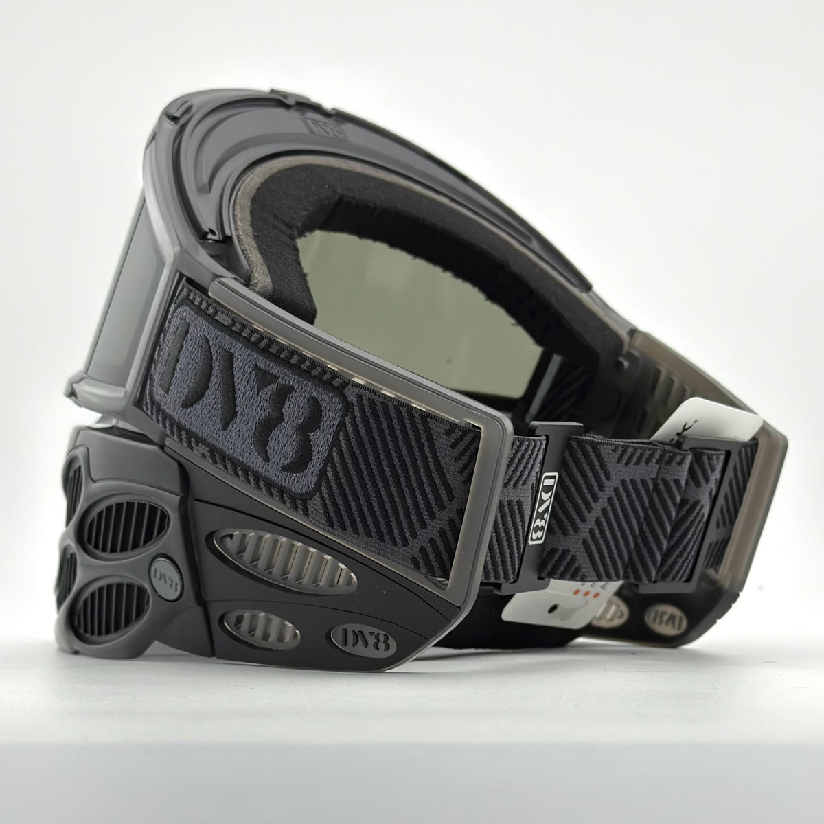 Flex 9 JT Goggles: Smoke and Black