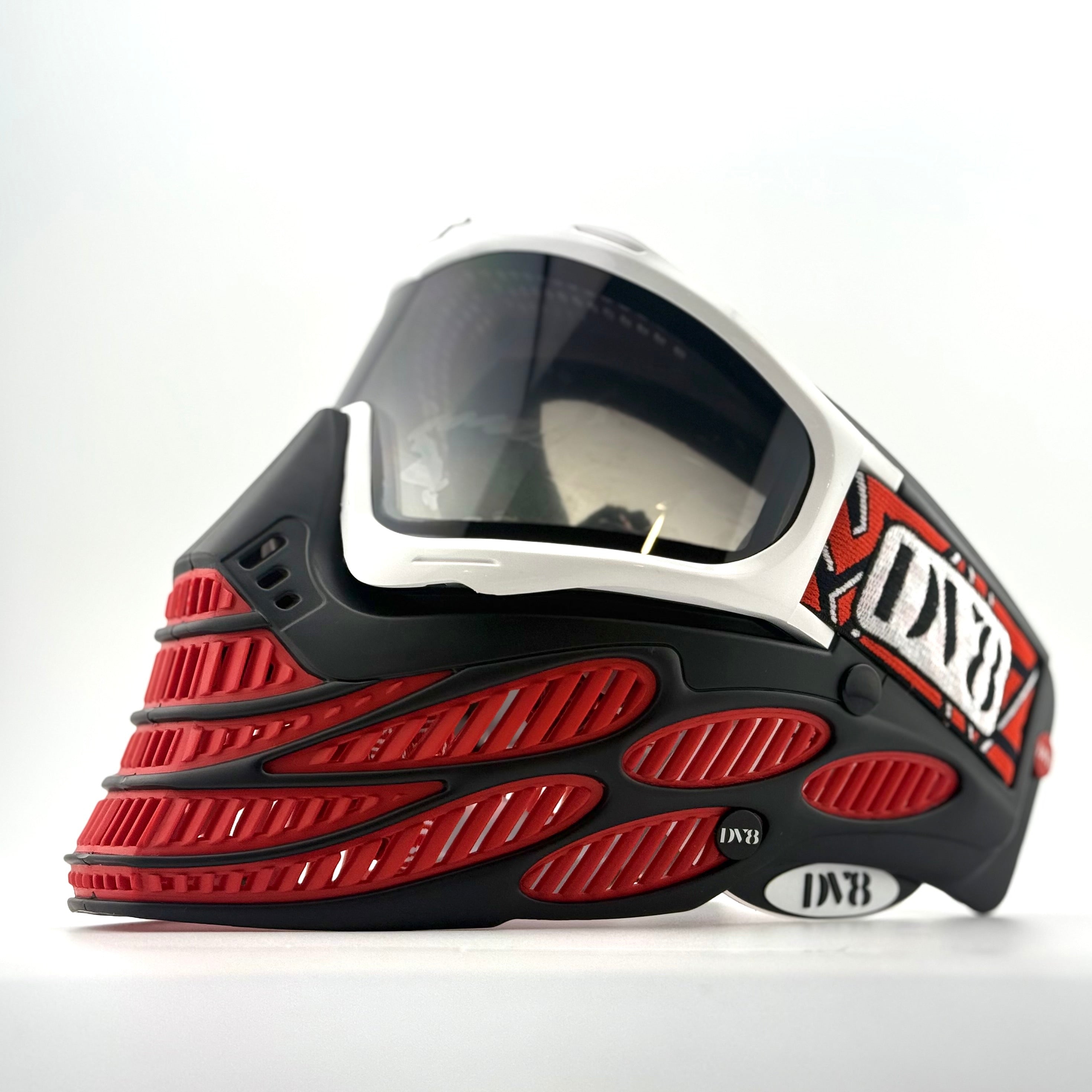 Custom Black and Red DV8 Flex 8's – DV8 Paintball