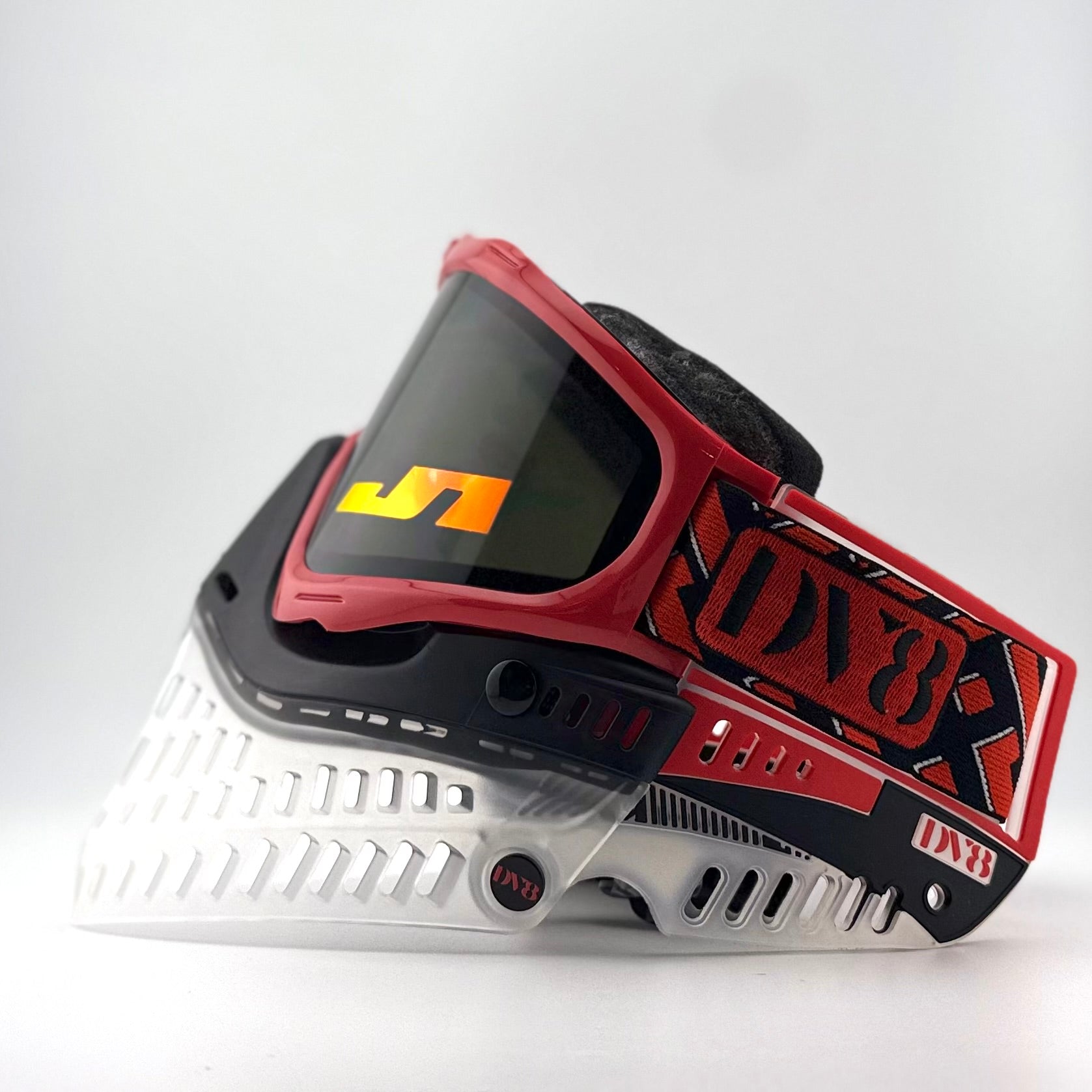 DV8 Red / Clear Proflex – DV8 Paintball