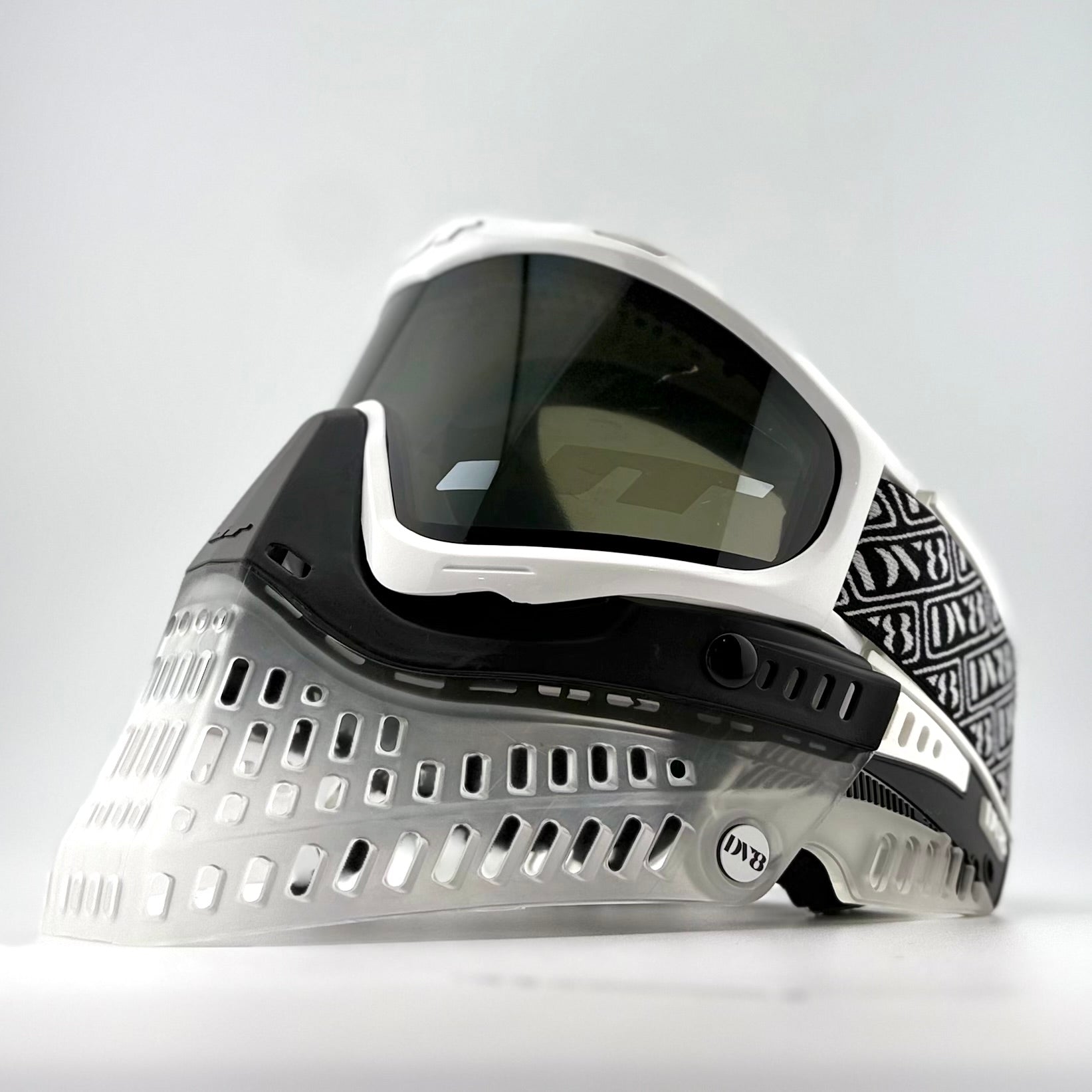 DV8 White / Clear Proflex – DV8 Paintball