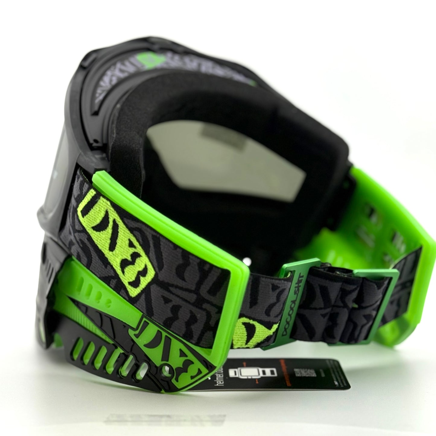 DV8 Lime Green Sticker Bomb Proflex