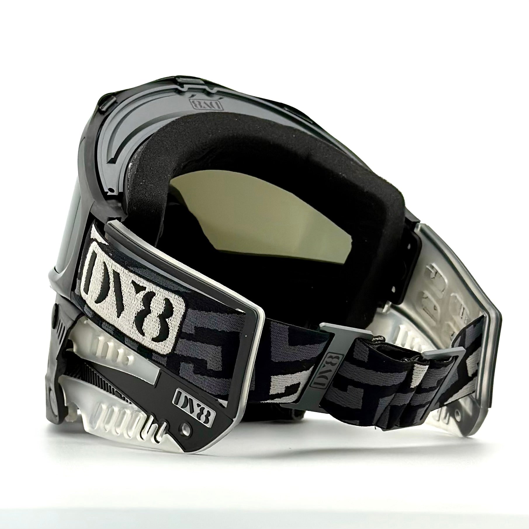 DV8 Custom Proflex: Black and Chrome – DV8 Paintball