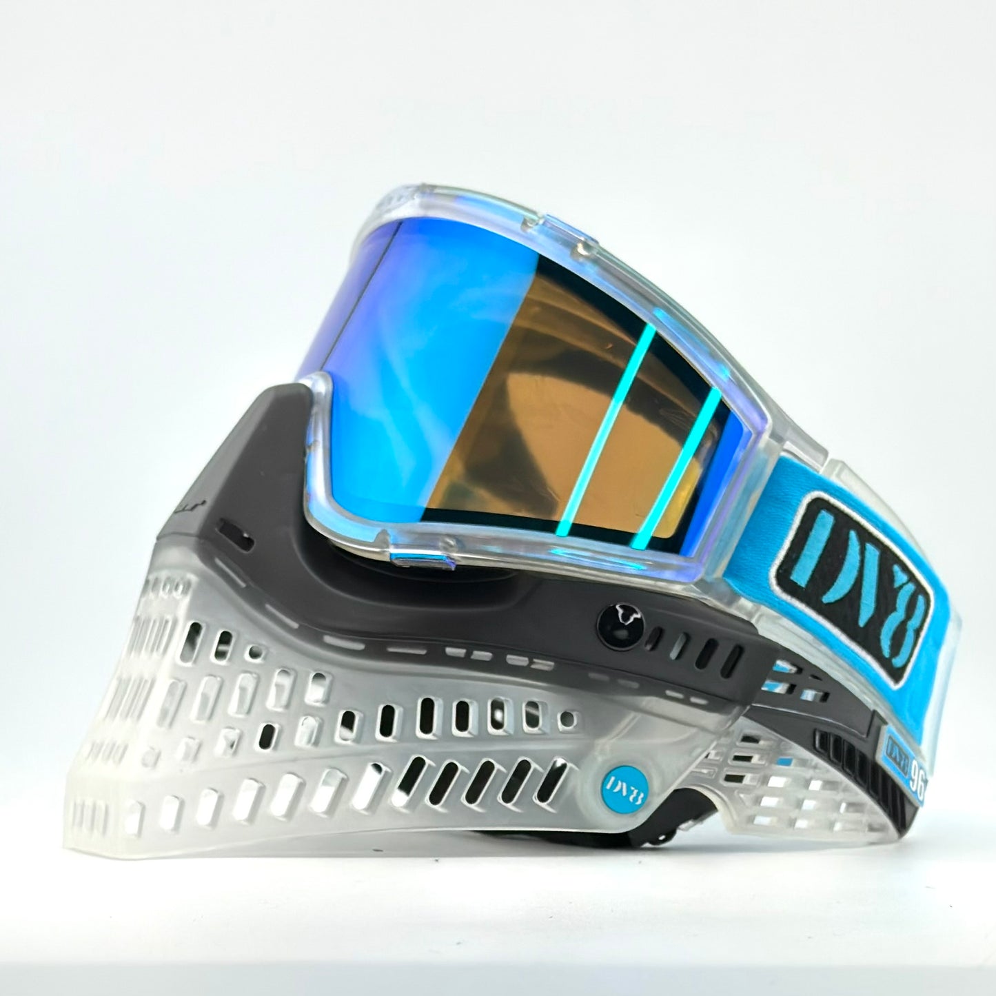 DV8 Custom Black and Clear Proflex: Numbered Jewel - Color Accents