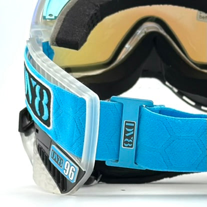 DV8 Custom Black and Clear Proflex: Numbered Jewel - Color Accents