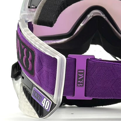 DV8 Custom Black and Clear Proflex: Numbered Jewel - Color Accents