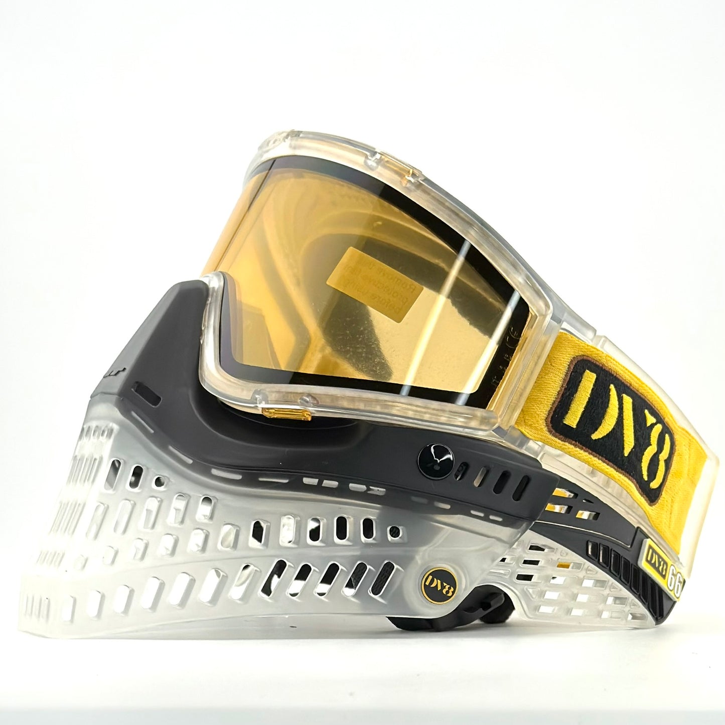 DV8 Custom Clear Proflex: Numbered Jewel - Color Accents