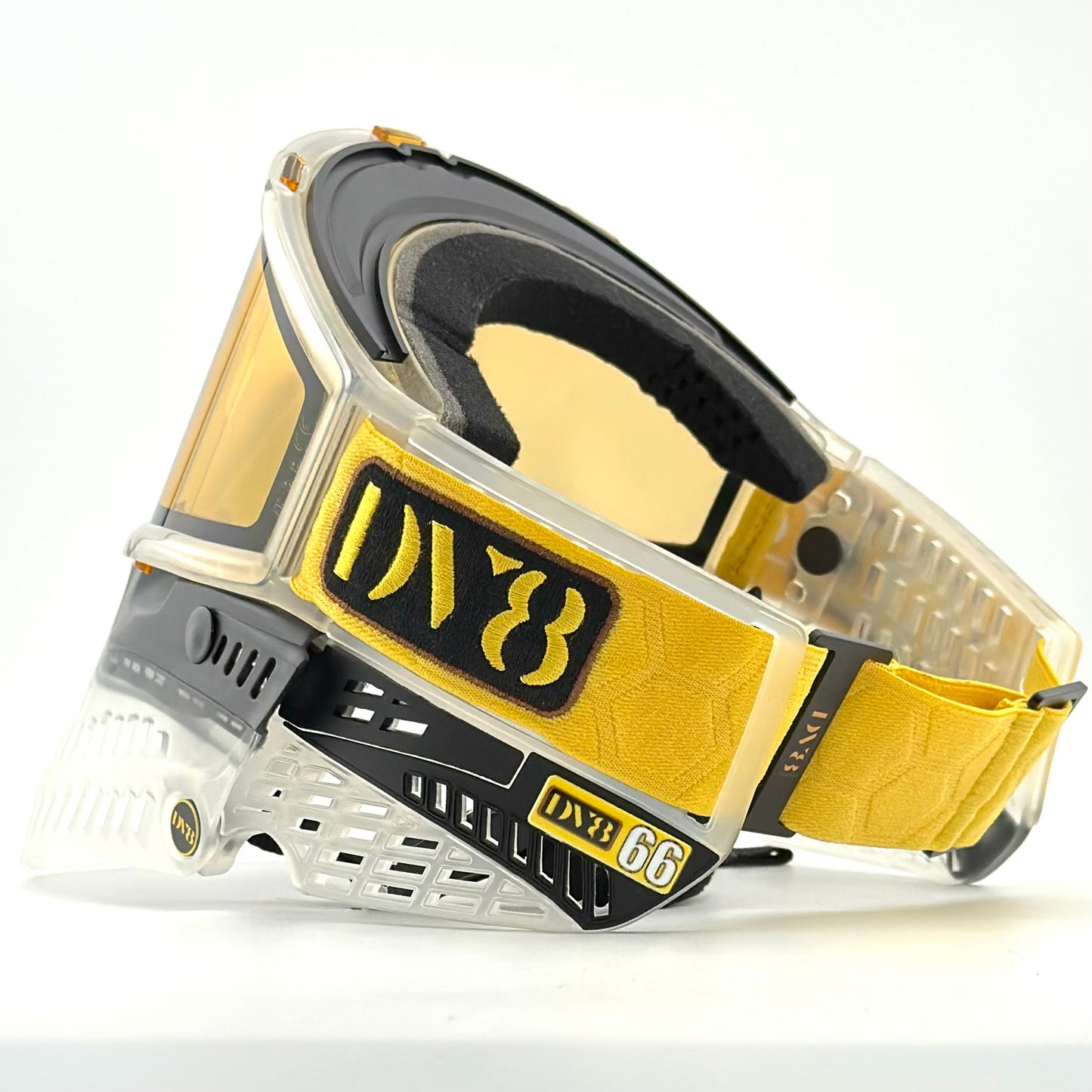 DV8 Custom Clear Proflex: Numbered Jewel - Color Accents
