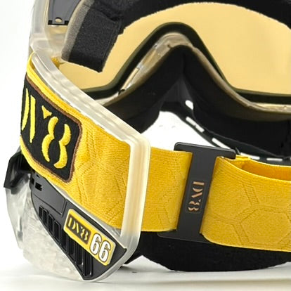 DV8 Custom Black and Clear Proflex: Numbered Jewel - Color Accents