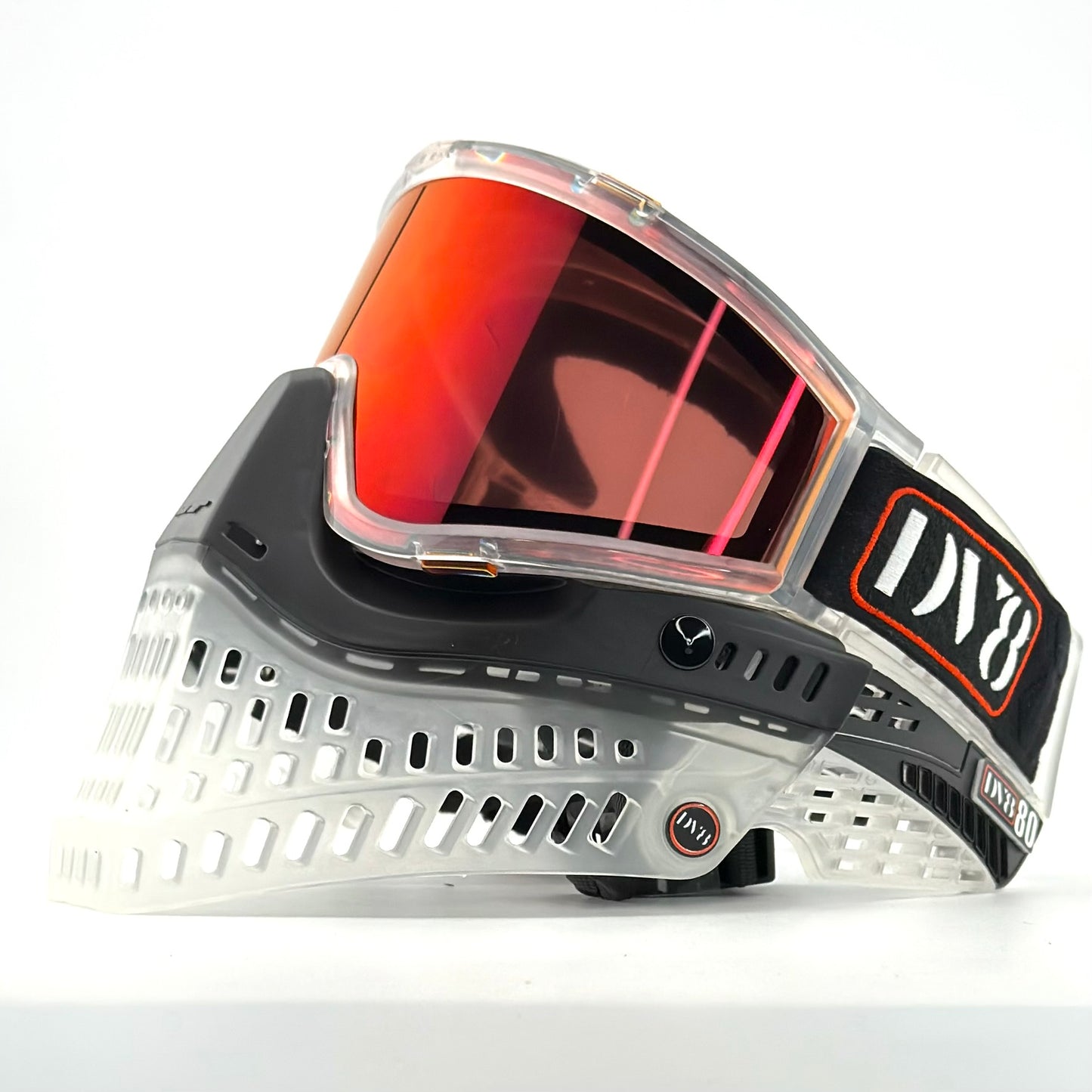 DV8 Custom Clear Proflex: Numbered Jewel - Color Accents
