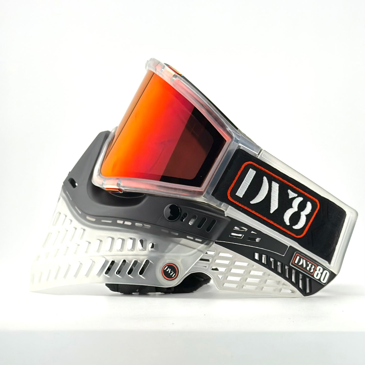 DV8 Custom Black and Clear Proflex: Numbered Jewel - Color Accents