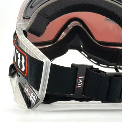 DV8 Custom Clear Proflex: Numbered Jewel - Color Accents