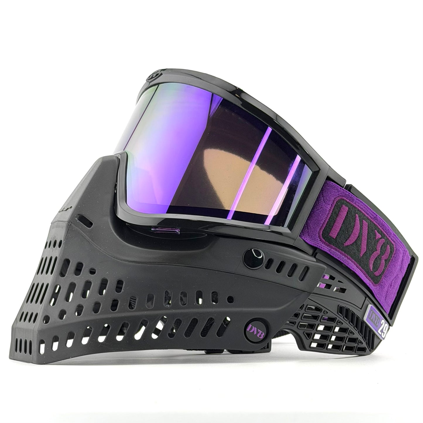 DV8 Custom Black Proflex: Numbered Jewel - Color Accents