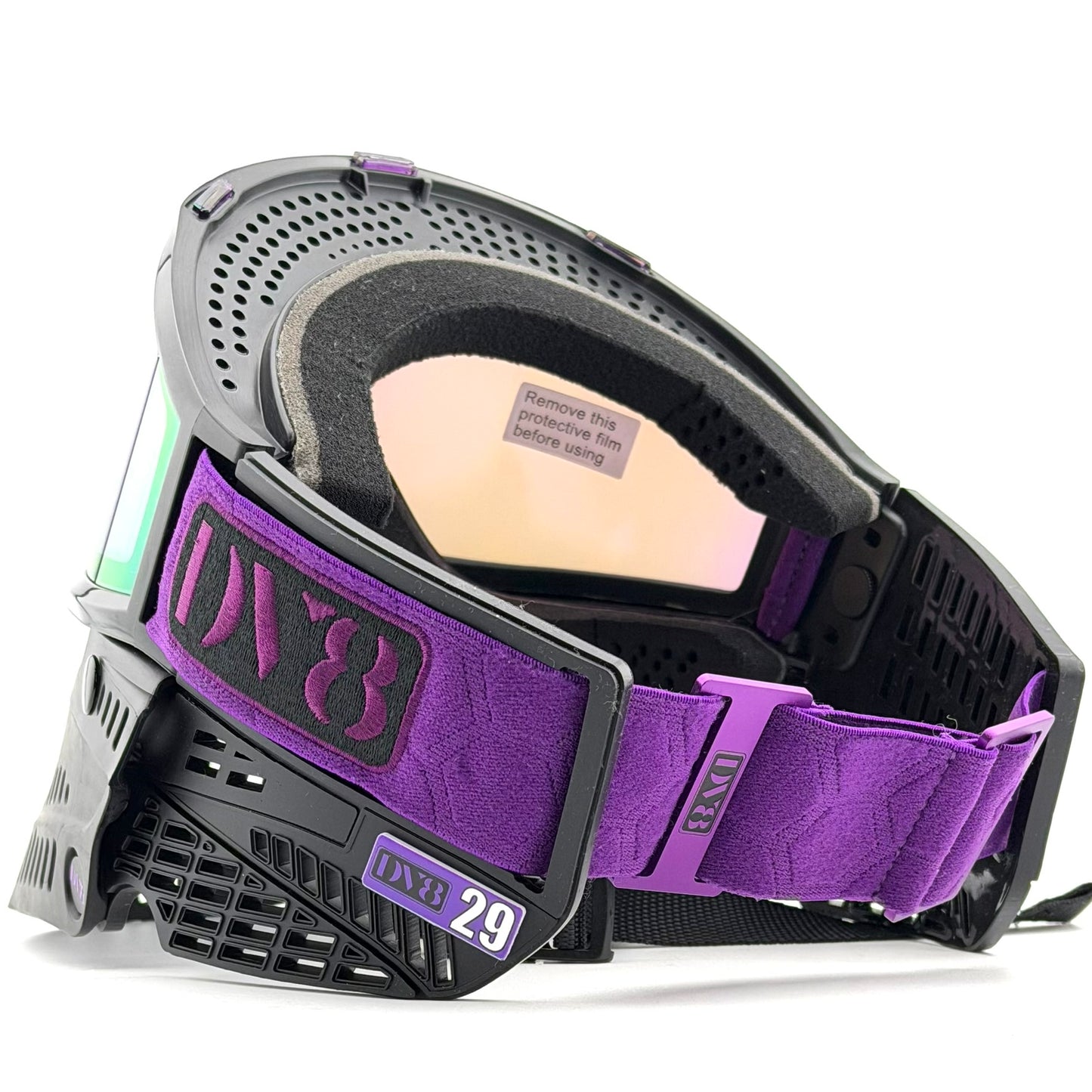 DV8 Custom Black Proflex: Numbered Jewel - Color Accents