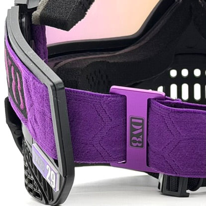 DV8 Custom Black Proflex: Numbered Jewel - Color Accents