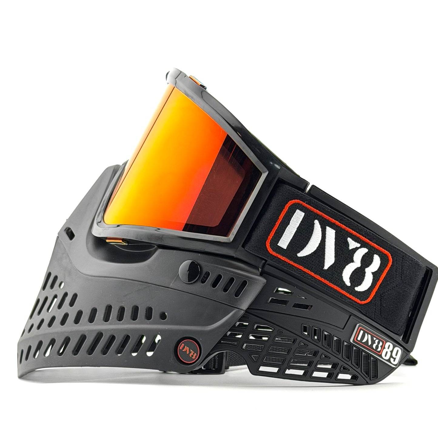 DV8 Custom Black Proflex: Numbered Jewel - Color Accents