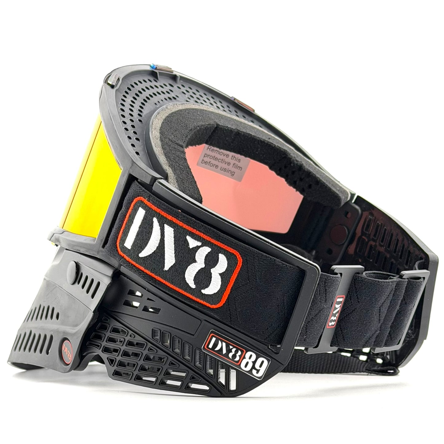 DV8 Custom Black Proflex: Numbered Jewel - Color Accents