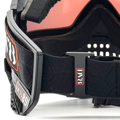 DV8 Custom Black Proflex: Numbered Jewel - Color Accents