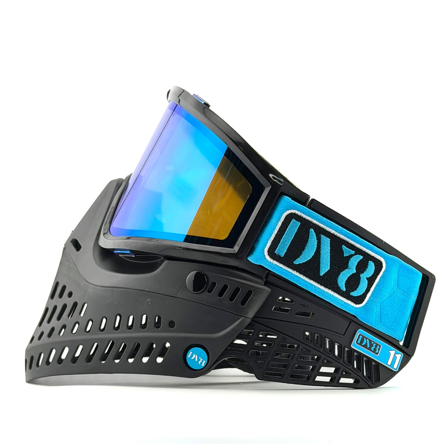 DV8 Custom Black Proflex: Numbered Jewel - Color Accents