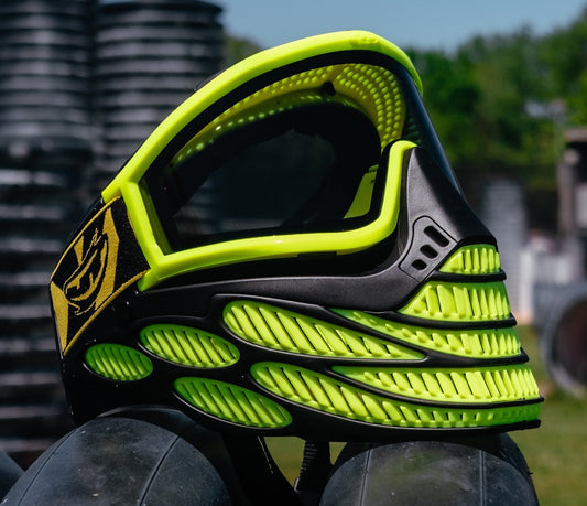 Glowtanium Flex 8 Goggle - Limited Edition Volt Color with THIN Frame